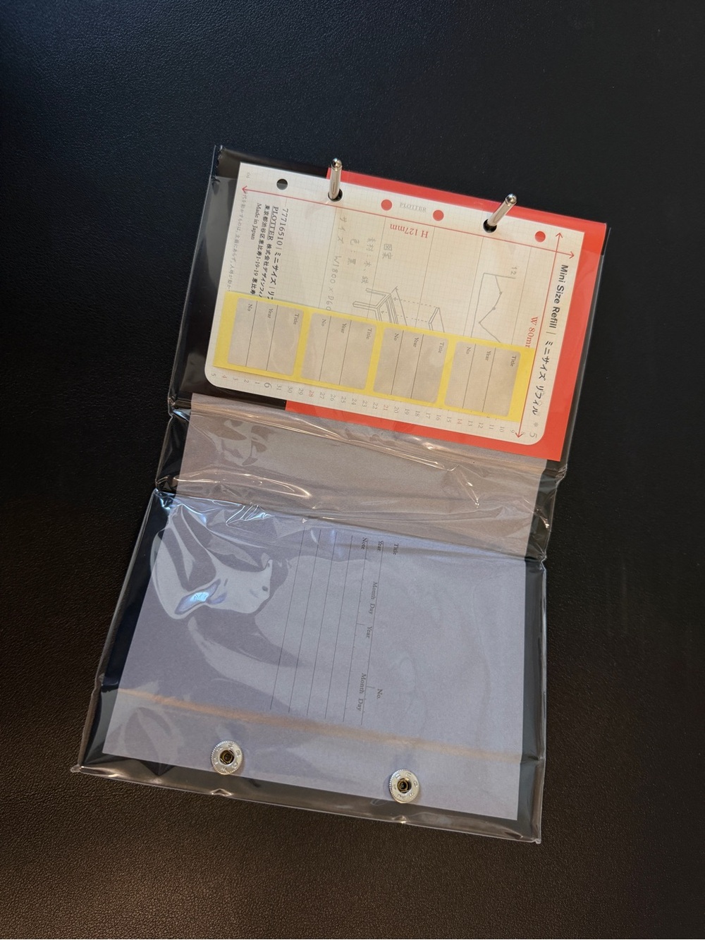 Plotter Mini refill storage
